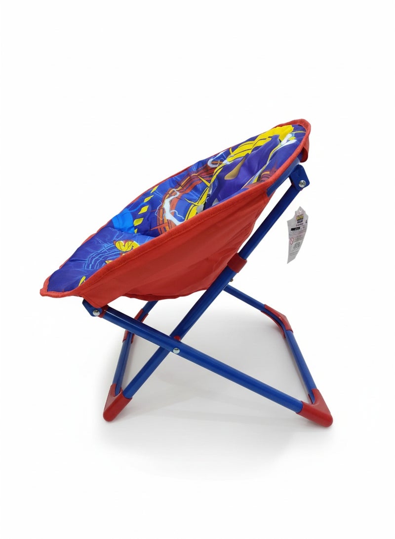 Sonic the Hedgehog: Sonic Prime Foldable Moon Chair for Kids – Portable Saucer Chair with Metal Frame - Image 2
